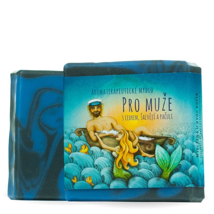 Mydlárna U Dvou koček - Přírodní Mýdlo pro muže